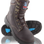 High-Leg Lace-Up Safety Boot