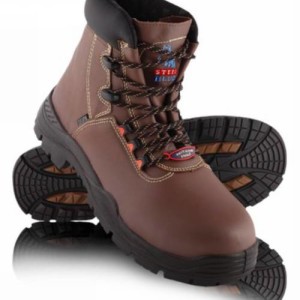 Steel Blue 'Warragul' - Ankle High Lace-Up Safety Boot